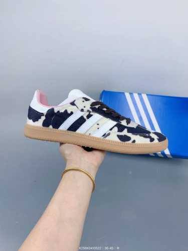 Adidas Samba Og Cow Print Casual Sports Shoes Size As Shown In The Picture Code
