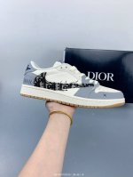 Company-Grade Nike Air Jordan 1 X Travis Scott Aj1 Reverse Swoosh Diy Custom Nik