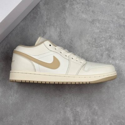 Local Core Private Air Jordan 1 Low Low-Top Cream Khaki Aj1 Jordan 1St Generatio