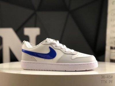 Nike Court Borough Low Low-Top Breathable Casual Sports Sneakers For Men And Wom