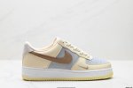 Authentic Nike Air Force 1 '07 Low-Top Casual Sports Sneakers. Featuring Soft, H