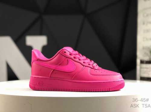 Nike Air Force 1 Low 07 Air Force One Low-Top Casual Sneakers Customized Leather