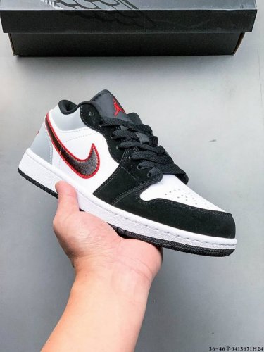 Second Layer Genuine Label! Nike Air Jordan Low 1 Jordan 1 Low-Top Classic Casua