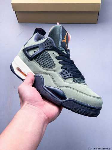 Two-Layer Authentic Label! Air Jordan 4 Aj4 Mid-Top Retro Casual Sports Culture