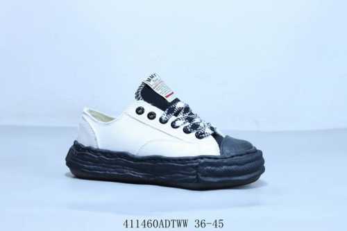 Mmy Maison Mihara Yasuhiro Original Sole Canvas Low Deformed Dissolving Ice Crea