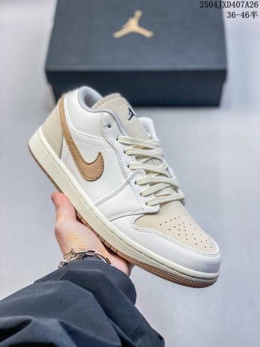 Real Label With Half Size! Nike Air Jordan 1 Mid "Aj1 Jordan 1 Generation Low-To