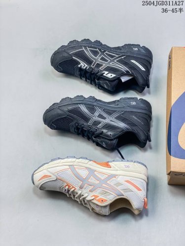 Asics Retro Running Shoes Venture6 Cushioning Lightweight Breathable Versatile K
