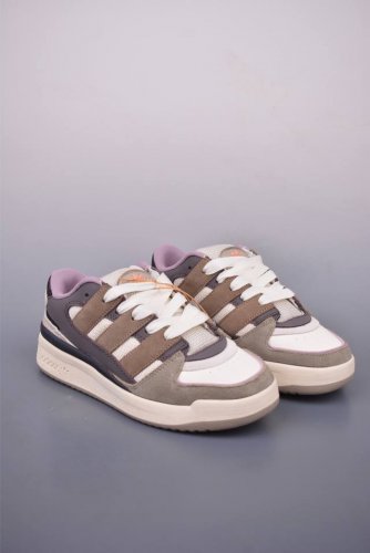 Adidas Originals Forum 0 Cl Trefoil Low-Top Retro Trend Casual Bread Shoes An Ev