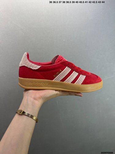 Adidas Originals Gazelle Indoor Three-Leaf Clover Casual Anti-Slip Durable Low-T