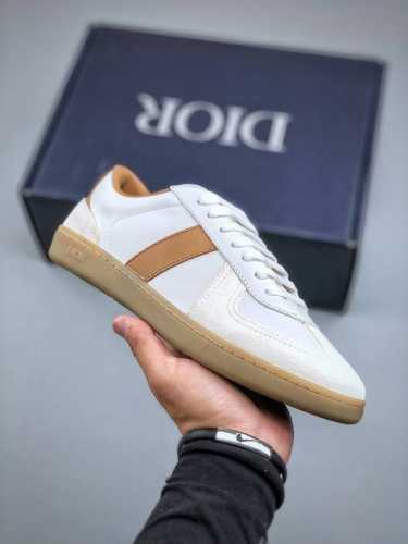 Top Version Dior Dior B01 Matchpoint Round Toe Lace-Up Low-Top, Marking The Retu