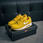 Core Private Nike Air Max 1 X Supreme 87 Retro Casual Running Shoes Official Syn