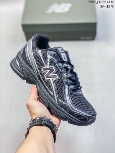 new Balance Mr740 Nbnew Balance Retro Dad Style Casual Sports Jogging Shoes A