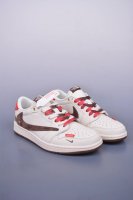 Fragment X Travis Scott X The North Face Air Jordan 1 Low Three-Party Joint Inve