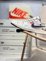 Company-Level First-Layer Pistusi X Jordan Air Jordan 1 Low Aj1 Low-Top Series B