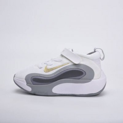 Nike Basketball Shoes White/Gray 26-37