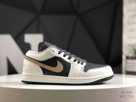 Real Label With Half Size Nike Air Jordan 1 Low Aj1 Joe 1 Joint Inverted Hook Hi - Click Image to Close