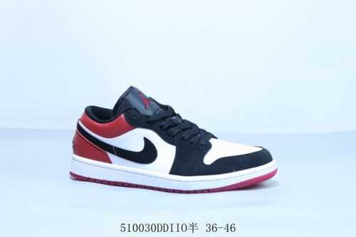 Jordan Air Jordan 1 Low Aj1 Jordan 1 Low-Top Retro Cultural Casual Sports Basket