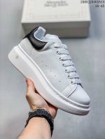 Authentic Italian Luxury Brand Alexander Mcqueen Sole Leather Sneakers Low-Top F