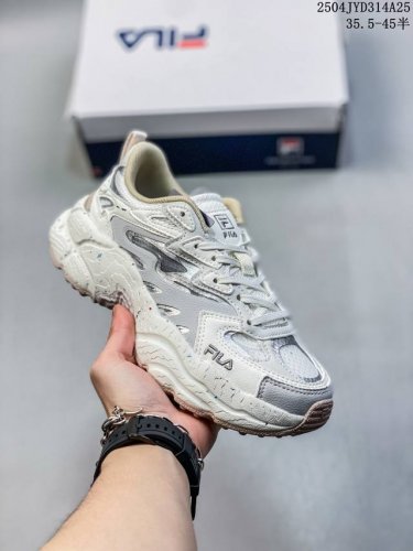 Company-Level Fila Fern Women's Shoes Sports Shoes New Outdoor Dad Shoes Reflect