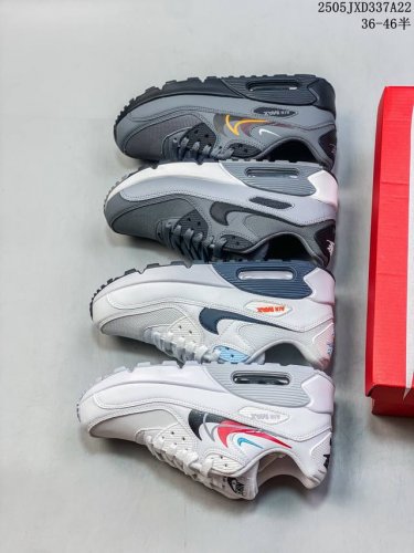 Corporate-Level Nike Air Max 90 First-Generation Series Low-Top Retro Air Cushio