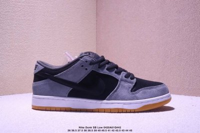 Nike Dunk Sb Low "Dark Smoke Grey" Comfortable And Versatile Non-Slip Wear-Resis