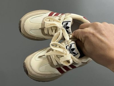 Adidas Three Stripes Velcro Children's Dad Shoes Size: 26-37 Classic Three Strip