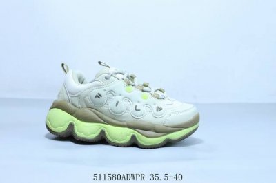fila Fila Mars Shoes New Pea Thick Bottom Heightening Sports Shoes Retro All-