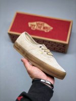 New Model Shipped Vans Premium Authentic Suede Retro Translucent Edging Men's An