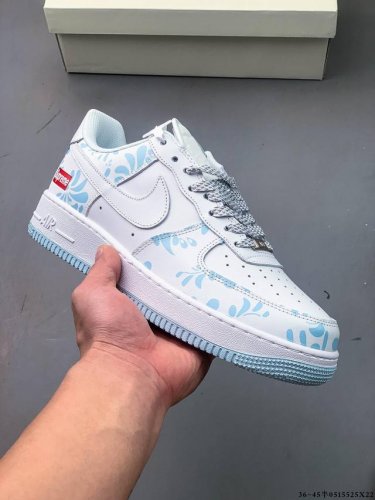 Second Layer Genuine Nike Air Force 1 Low Air Force One Low-Top Classic Versatil