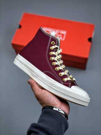 zp New Converse Shoes Converse 1970S Star Elements Burgundy And Black With Co - Click Image to Close