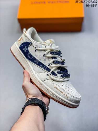 Overseas Hit Limited Sale Travis Scott X Fragment Design X Jordan Air Jordan 1 L