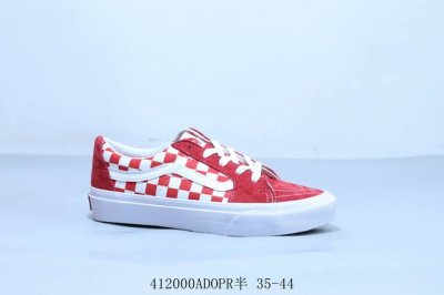 Vans Checkerboard Anaheim Aut Checkerboard Raw Rubber Outsole Low-Top Neutral Fa