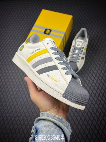 c Xiaomi Su7 Adidas Superstar Shell Head Classic Versatile Casual Sneakers Ch