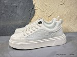 Gucci Mac 80 Series Low-Top Retro Casual Sports Sneakers Beige Royal Blue Gg Emb