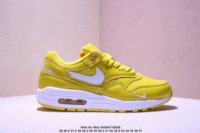 Nike Air Max 1 Nike Air Cushion Cushioning Durable Sports Shoes The Shoe Upper I