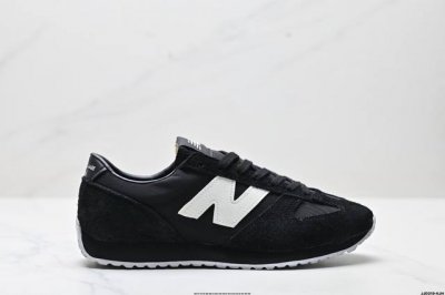 Company-Level New Balance Nb 471 Series Fabric Cow Split Leather Retro Fashion N