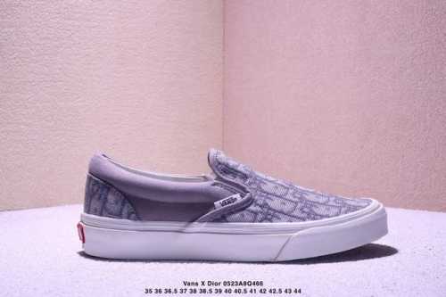 vans X Dior Joint Slip-On High-Grade Gray Is Here To Report Vans Aut Dior Exc