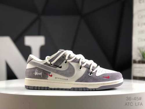 Corporate-Level With Half-Size Nike Sb Dunk Low Sup Series Straps Pig Eight Gray