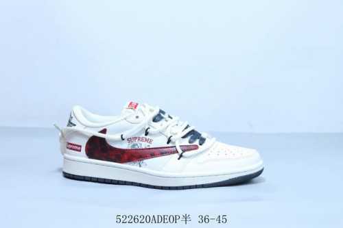 Jordan Air Jordan 1 Low Aj1 Joe 1 Low-Top Retro Culture Leisure Sports Basketbal