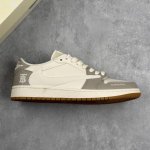 Local Core Private Air Jordan 1 Low Og Sp Burberry Collaboration - Beige Gray An