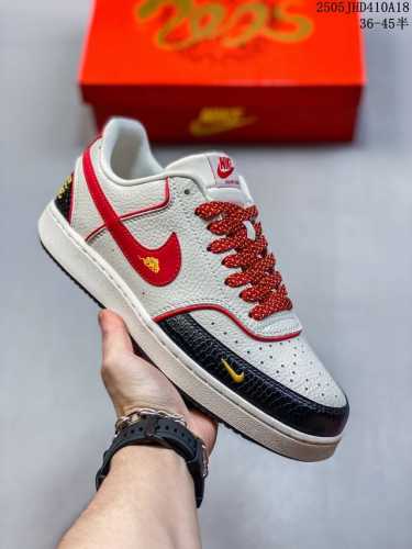 Corporate-Level Nike Court Low-Top Versatile Joint Breathable Casual Sports Shoe