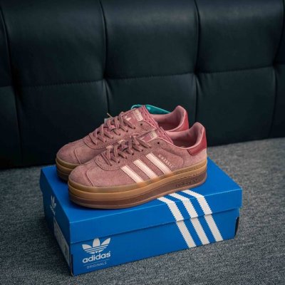 Core Private Adidas Gazelle Bold W Three-Leaf Clover Retro Slip-Resistant Durabl