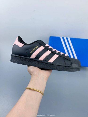 Adidas Three Stripes Classic Shell-Head Series Casual Skate Shoes For Men And Wo