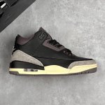 Local Core Private A Ma Maniere X Air Jordan 3 Retro Black Aj3 Jordan 3 Collabor