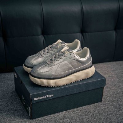 Core Private Onitsuka Tiger Delecity Thick-Soled Sports Shoes, Durable, Low-Top,