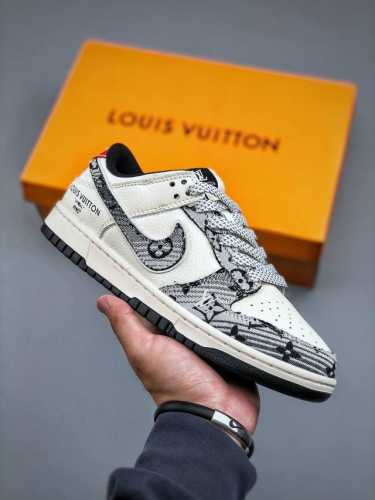 Nike Dunk Low Retro Diy High-End Customization Low-Top Casual Sports Skate Shoes