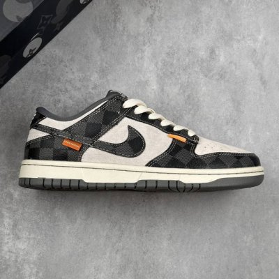 Local Core Private Nk Sb Dunk Low Lv Joint Black And Gray Denim Anniversary High