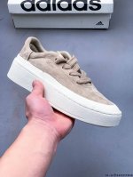 Adidas Labcourt Versatile Casual Sneakers The Upper Is Made Of Velvety Suede, An