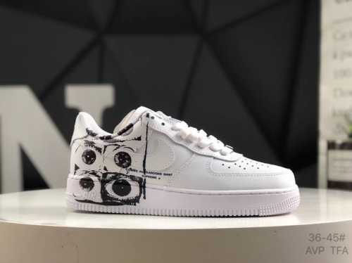 Nike X Nk Air Force 1 Supreme Comme Des Garcons Shirt Air Force One Low-Top Snea