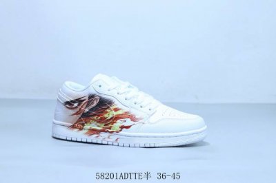 Jordan Air Jordan 1 Low Aj1 Joe 1 Low-Top Retro Culture Leisure Sports Basketbal